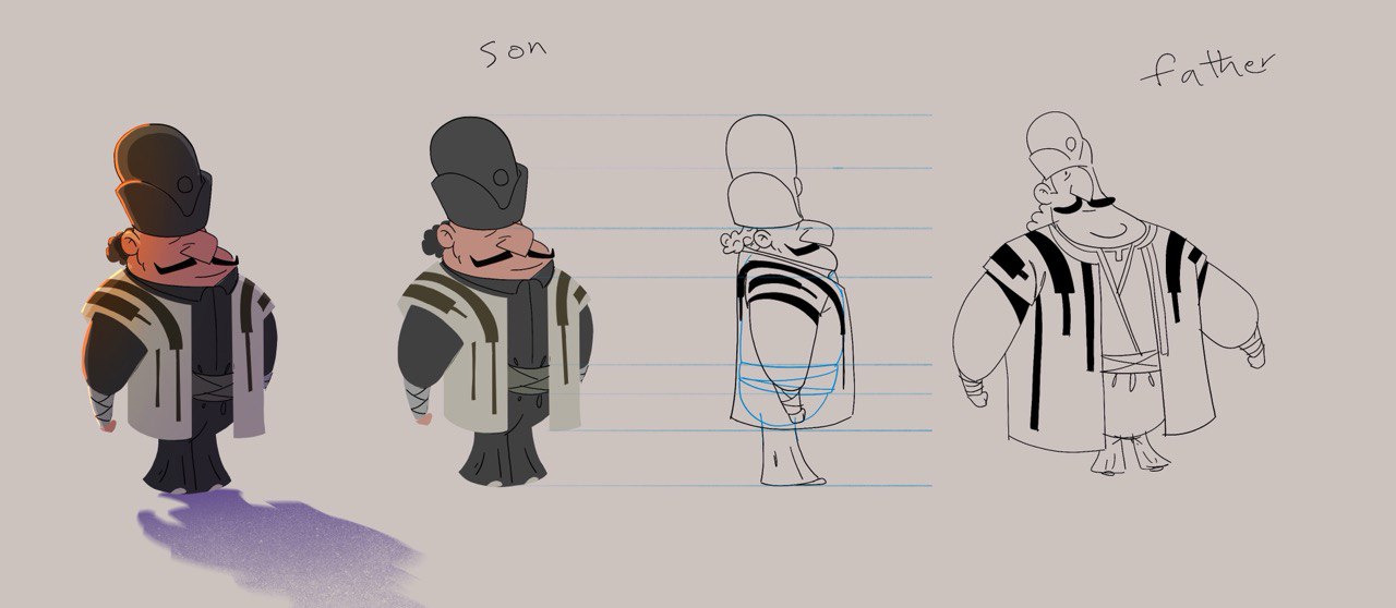 Snowa Noruz character design